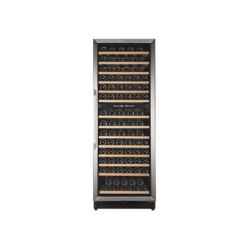 Avanti - 148-Bottle Dual Zone Wine Cooler - Stainless steel