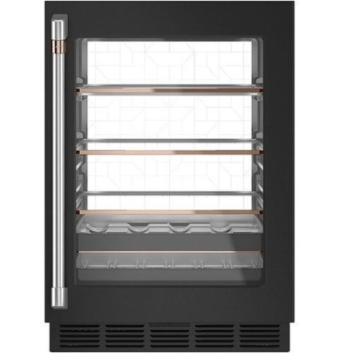 Café - 14-Bottle 126-Can Built-In Beverage Center with WiFi - Matte Black