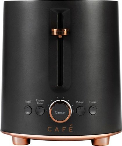 Café - Specialty 2-Slice Toaster - Matte Black