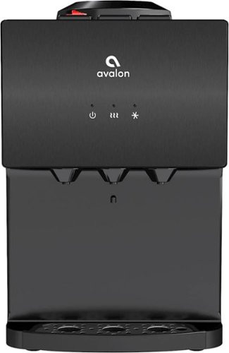 Avalon - A11 Top-Loading Bottled Water Cooler - Black stainless steel