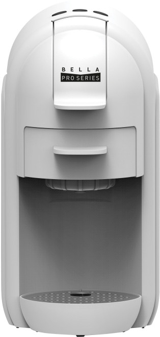 Bella Pro Series - Espresso Machine with 20 Bars of Pressure and Nespresso Capsule Compatibility - Matte White