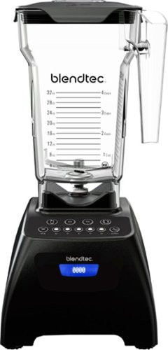 Blendtec - Classic 5-Speed Blender with FourSide Jar - Black