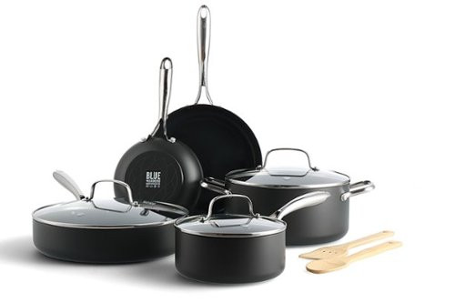 Blue Diamond - HD 10-Piece Cookware Set - Blue