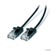 Ultra Slim Cat6 Network Cable Black 0.5M