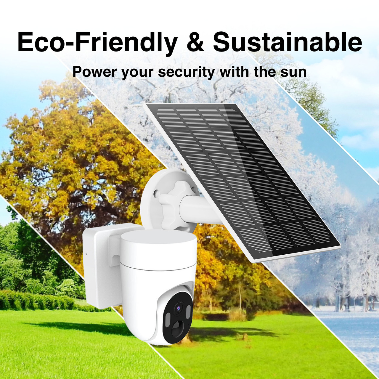 Connect SmartHome USB C Solar Panel Twin Pack IP65 3W