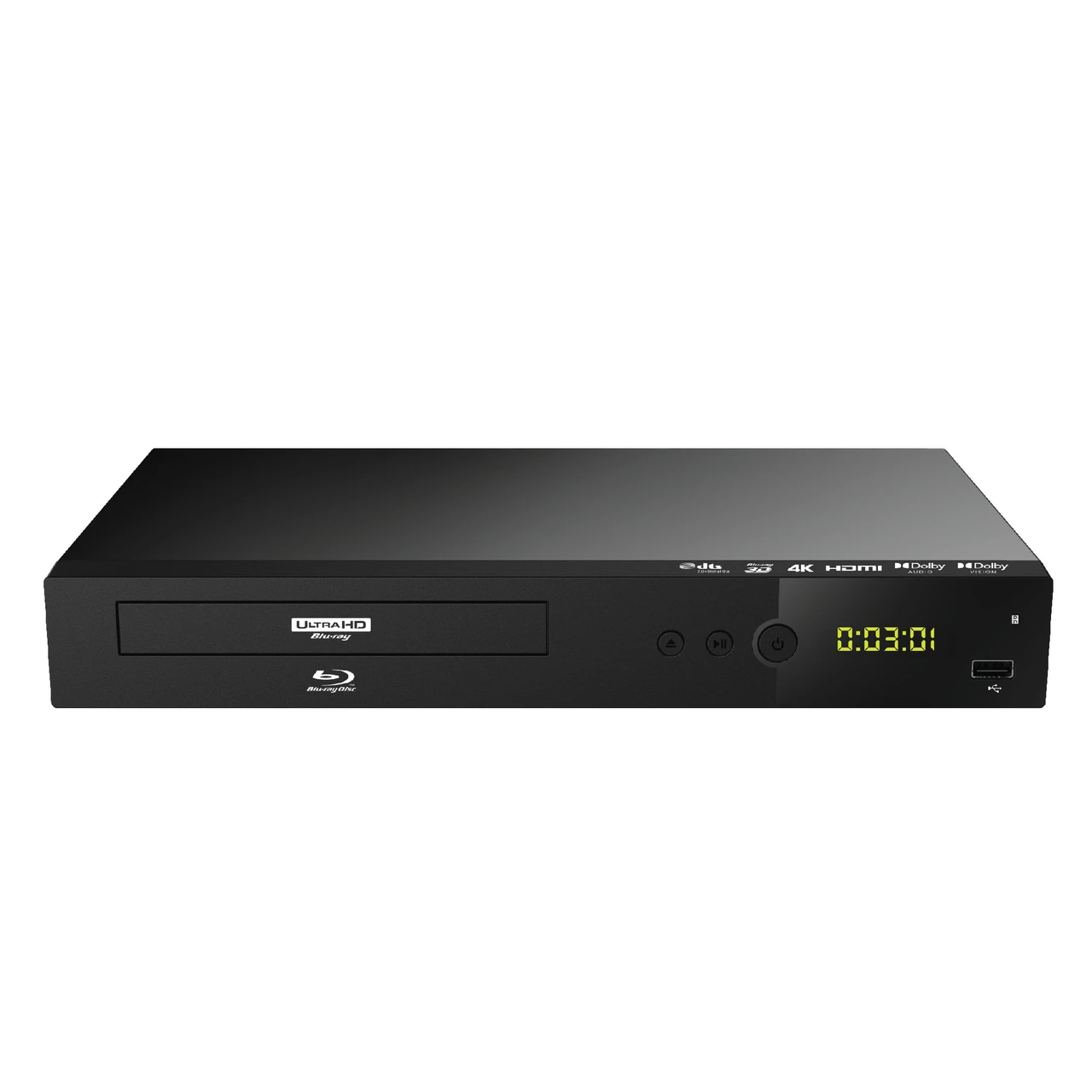 Laser BLU-BD4K-384 4K UHD Blu-ray player front view