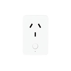 Laser Smart Wi-Fi Plug angled front view on white background