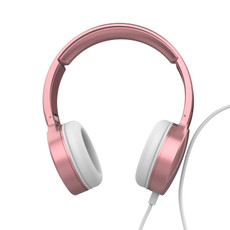 Laser Wired Headphones (Rose Gold) - Alternate Side View