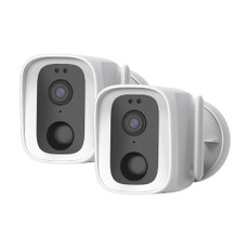 Laser Smart Home Full HD Wireless Camera Twin Pack - IP65 Weatherproof