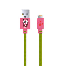 SpongeBob Lightning to USB-A cable Patrick 1M