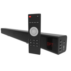 Laser Optical Soundbar with FM and AUX - 4.0 Channel Output