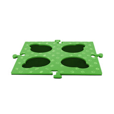 Tech4Pets Green Mat 2-Pack for Talking Buttons & Floor