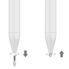 Replacement tip for Laser Active Stylus in white