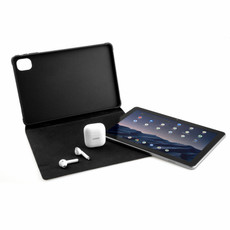 Laser 10 inch 4G Tablet + Earbuds & Case, Android 13, HD IPS