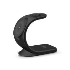 ChargeCore 3 in 1 Apple Wireless Charging Station - Black