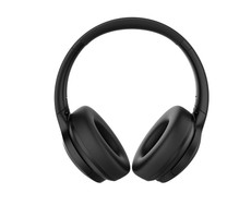Laser ANC Bluetooth Headphones Black Front View