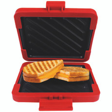 Laser Microwave Toastie Maker with Heatwave Tech - Red