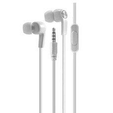 Laser Wired In-Ear Earphones White