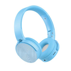 Laser Wireless Foldable Headphones Blue