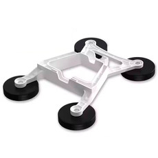 chargecore starlink mini magnetic mount bracket with four magnets front angle on white background