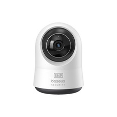 Baseus P1 Pro white indoor security camera viewed from the front