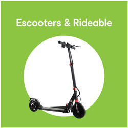 Escooters & Rideable Escooters & Rideable