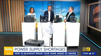 Today Show - Power Supply Shortages