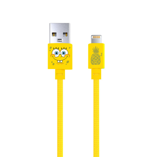 SpongeBob Lightning Cable with Aluminum Connectors