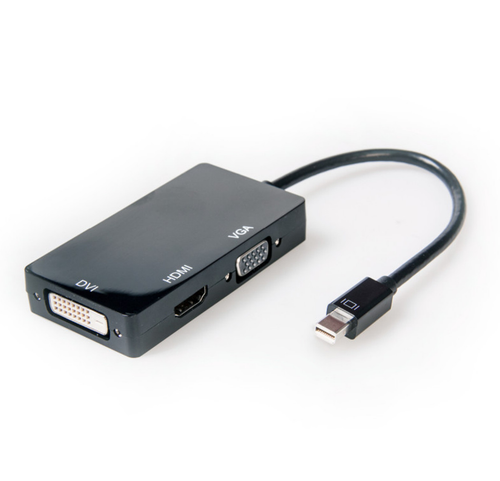 Laser 3-in-1 Mini DisplayPort to HDMI DVI VGA Adapter