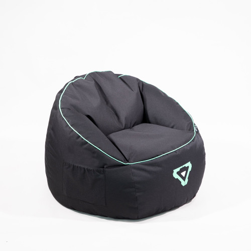 Laser Gaming Bean Bag with Headphone Strap & Side Pocket