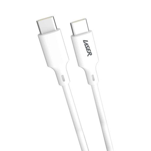 Laser 60W USB-C to USB-C Cable White 0.5M