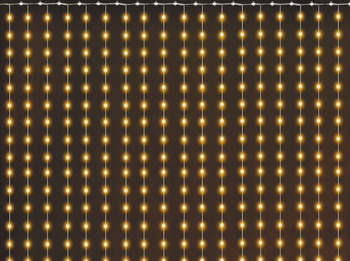 laser ambicolour curtain light rgb colours displayed across strands