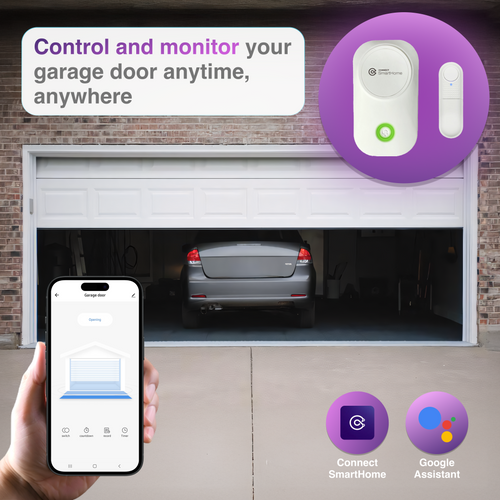 Smart Garage Door Opener with App Control