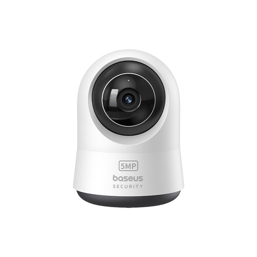 Baseus P1 Pro white indoor security camera viewed from the front