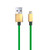 Laser MFi Lightning to USB-A Cable 2 Pack Nylon Braid Rainbow 2M