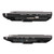 Side view of Laser 9" Dual Screen Portable DVD Player showing connectors