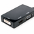 Close-up of the HDMI, DVI and VGA sockets on the Laser Mini DisplayPort adapter