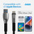 Laser ChargeCore MFi Lightning Braided Cable 2M for iPhone iPod Airpods & iPad