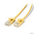 Laser ultra slim cat6 network cable yellow 1m