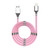 Laser Magnetic Easy Coil iDevice to USB Cable 1M Pink