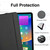 Laser iPad 10.9-inch Wireless Keyboard Case Black offers Full Protection Features