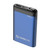 Laser 5000mAh Power Bank with LED display Blue