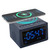 Laser alarm clock with wireless charging
