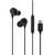 Laser Wired In-Ear Earphones with In-Line Controls Black