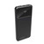 Laser 10000mAh 18W PD power bank in black with LED battery display