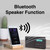 Laser DAB+ and FM radio showcasing Bluetooth speaker functionality