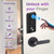 laser smart home smart deadbolt on door lifestyle