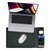 Top view of Laser Wireless Charging Laptop Sleeve with MacBook
