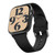 Front display of V-Fitness GPS Smart Watch with AMOLED screen