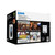 Laser 1080P Smart Android Cube Projector White Packaging Rear View